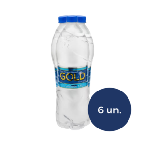 Água Mineral sem Gás - 6 unidades - Garrafa 1,5 litro - Gold