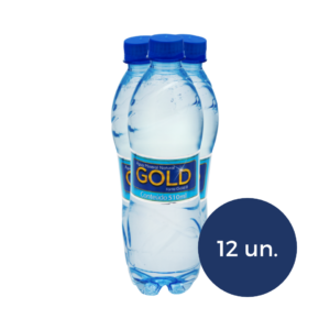 Água Mineral sem Gás - 12 unidades - Garrafa 510 ml - Gold