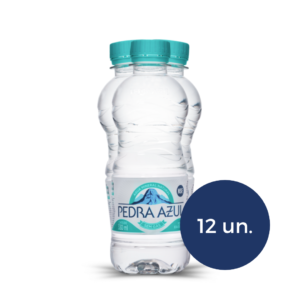 Água Mineral sem Gás - 12 unidades - Garrafa 330 ml - Pedra Azul